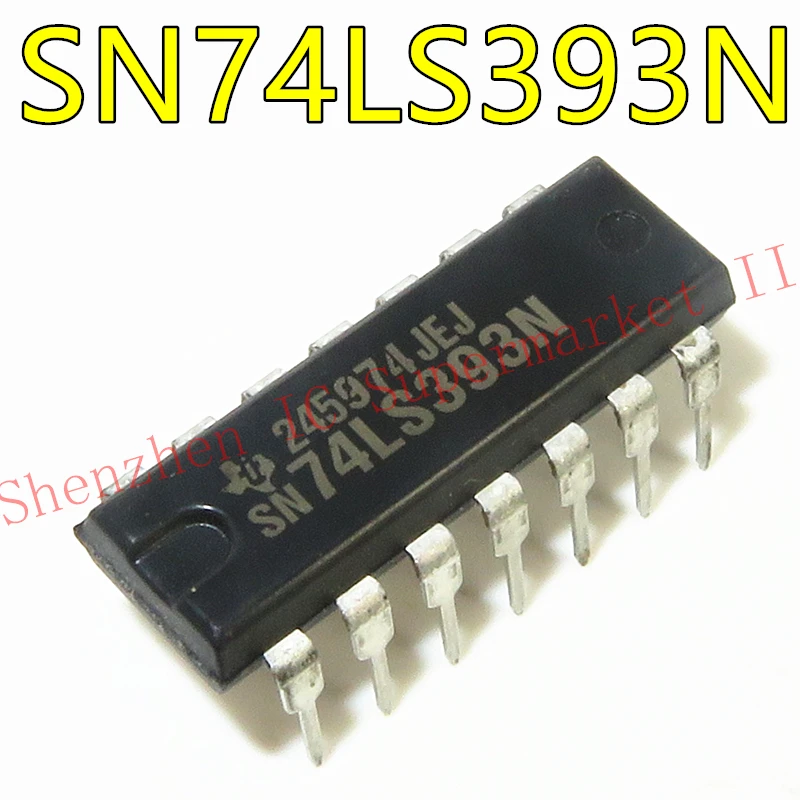 1 шт./лот SN74LS393N HD74LS393P 74LS393N 74LS393 DIP-14 | Электронные компоненты и принадлежности