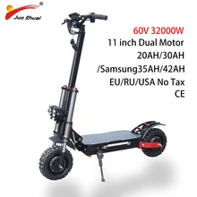 3200 Вт Мощный электрический скутер 1" 80 км/ч Быстрый Мотор колеса с батареей samsung складной E скутер для взрослых Patinete Electronic