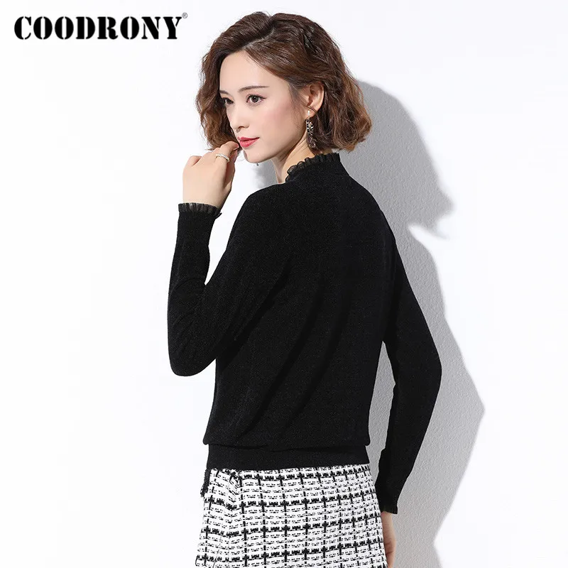 COODRONY Brand Basic Casual Pullover Slim Sweaters For Woman 2020 Autumn Winter Streetwear High Quality Female Jumpers W1113