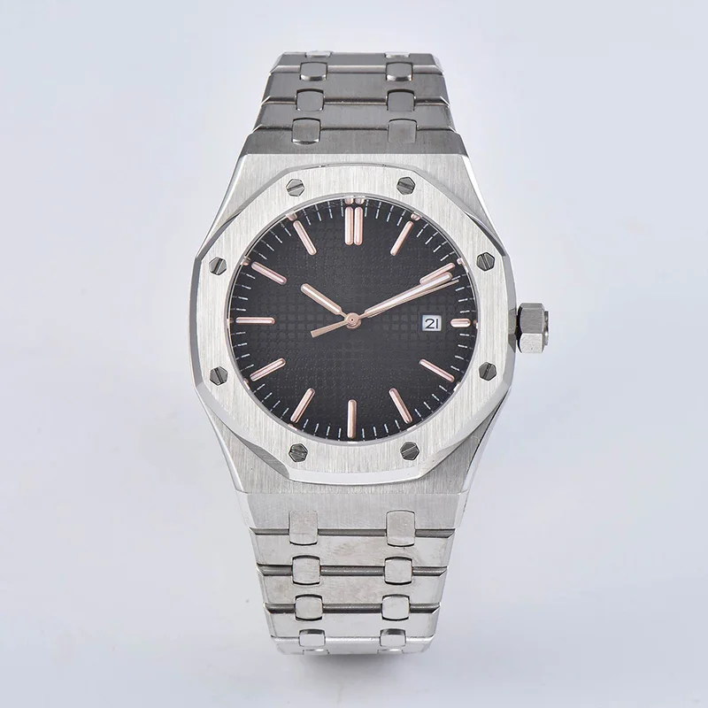 5 Watches Men Royal Watch Men Oak 41mm 15400 Sport Automatic Mechanical sapphire crystal Waterproof Watch A6 - Цвет: 5