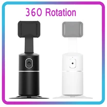 

360 Rotation Smart Selfie Stick Auto Face Tracking Tripod Phone Holder Vlog Video Record Gimbal Smart Shooting Phone Mount