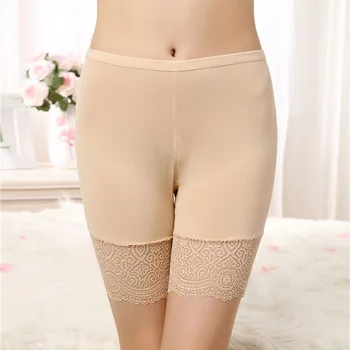 

Women Large Size Safety Shorts Seamless Comfortable Safety Pants High Waist Elasticity Slimming Underwear
