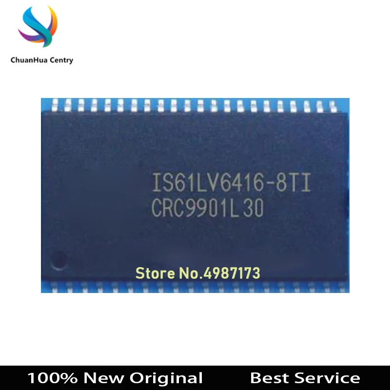 

100% оригинал IS61LV6416-8TI в наличии New