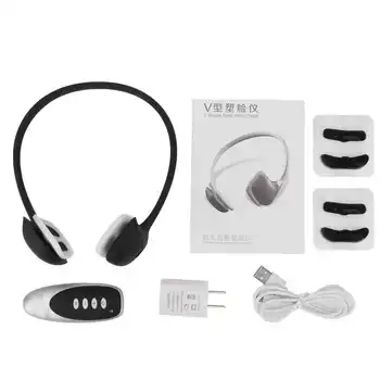

Microcurrent EMS Thin Face Machine Chin Massage V-Face Lifting Sliming