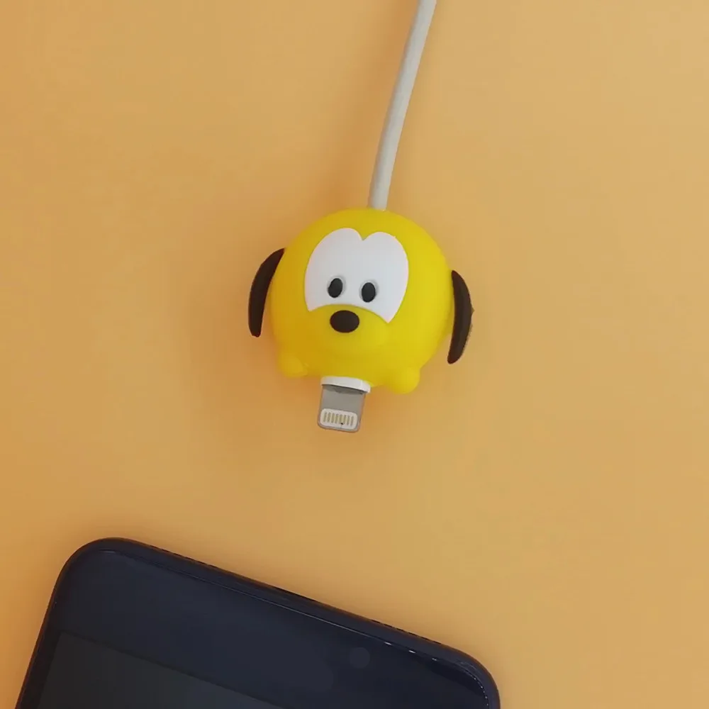 Мультяшные животные линия передачи данных протектор для iphone X XS Max XR 7 8 Plus 6 6S 5 5S чехол для huawei P20 Lite P iphone xr чехол - Цвет: 9