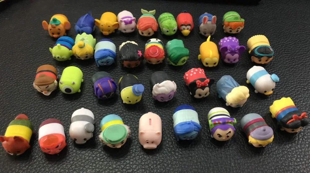 Множество мультяшная модель животных игрушек 2 см куклы капсулы игрушки Дети