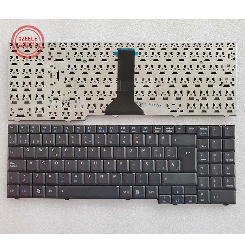 Клавиатура SP LA для ноутбука ASUS M51 M51A M51E M51KR M51SE M51S M51VR M51K M51V M51T F7 F7E F7F F7S F7Z испанская