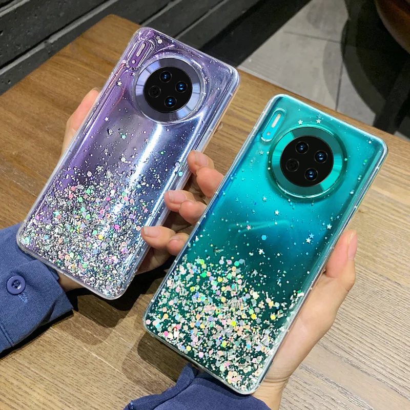 Чехол Bling для Huawei P20 P30 Lite Mate 20 30 Pro Nova 3 3i 7i P Smart Plus 2019 Z Y5 Y6 Y7 Y9 Prime чехол из ТПУ с