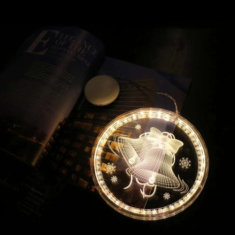 Billig Kreative Weihnachten Ornamente LED Licht Festival Weihnachten Party Dekorationen Anhänger Hängen Kunst Dekoration Haushalt Decor Decor