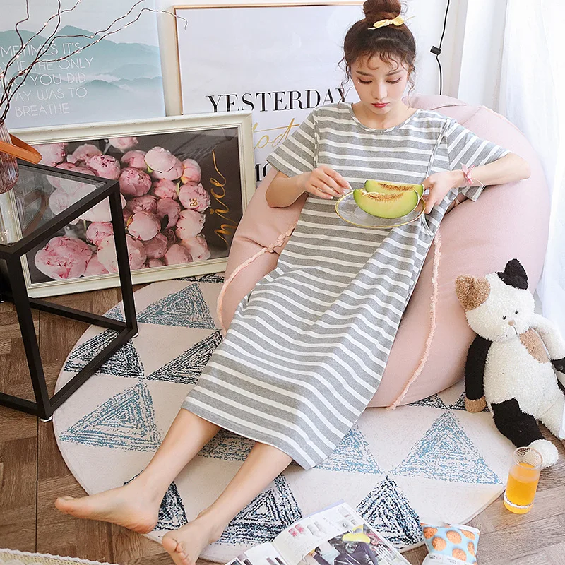 Maternity Breast Feeding Nursing Nightwear For Pregnant Nursing Nightdress Maternity Breastfeeding Nightgown Pregnancy Sleepwear