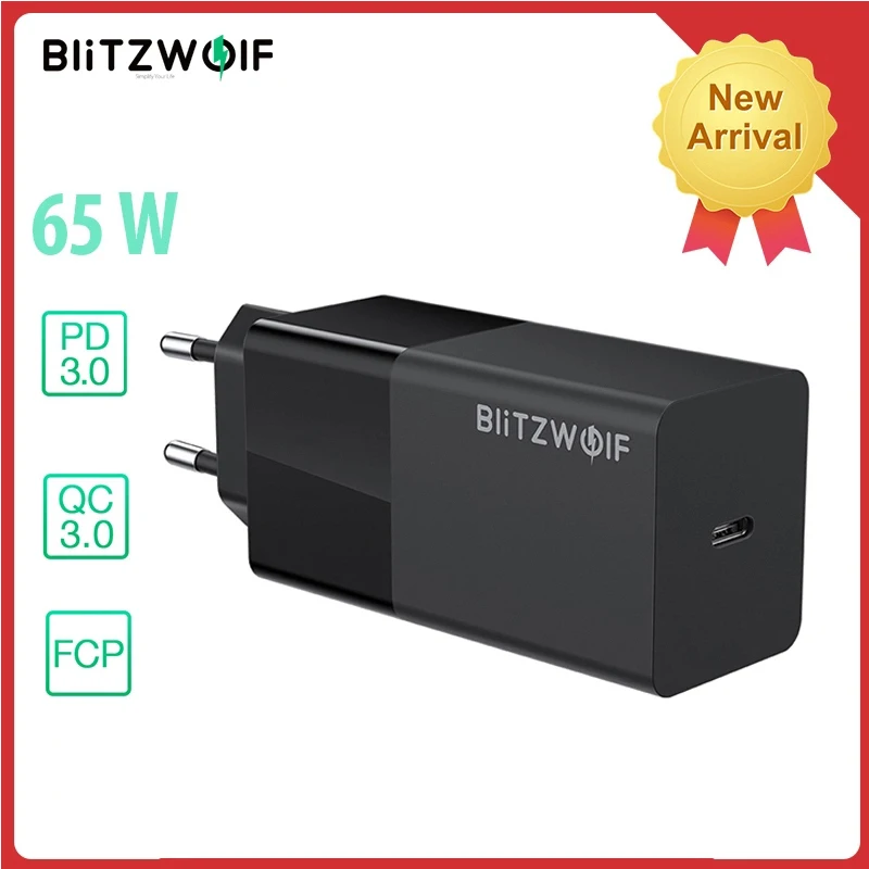 BlitzWolf BW-S17 65W USB Charger PD3.0 Power
