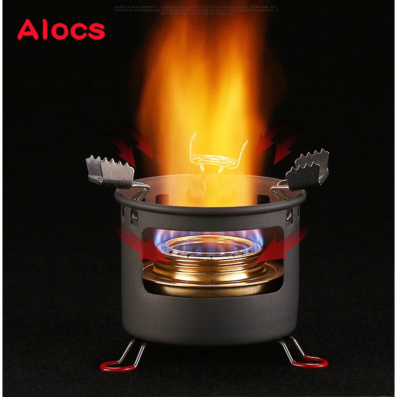 ALOCS B13/K04 спиртовая горелка для кемпинга с подставкой складная пикника на улице