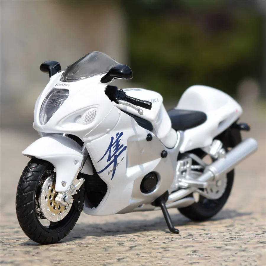 Мотоциклы Maisto 1/18 1:18 Suzuki GSX 1300R модели мотоциклов литые с дисплеем подарок на день