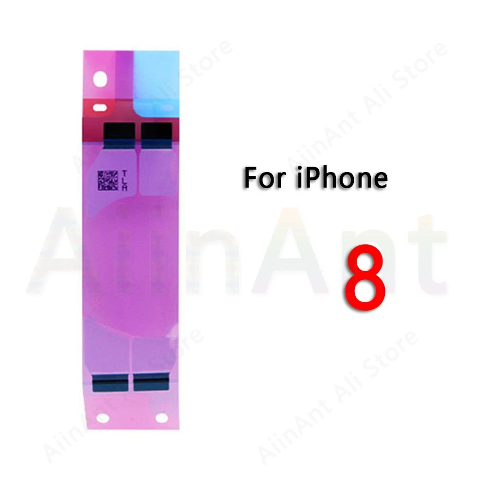 2 шт. для iPhone 6 6s 7 8 Plus X Xs Max XR 5s 5c наклейка для аккумулятора стикер s Запчасти - Цвет: For iPhone 8