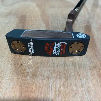 

Free Shipping by FedEx. Scotty super rat 1 GSS Inlay Tour Only Black Color circle T Cameron Golf Putter Club Putters Clubs