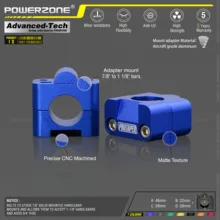 Алюминиевые тиски из металлического сплава для мотоцикла 22 мм 7/" Руль Riser Mount Irbis Bars kayo Motocross Enduro MX TTR T 250 части