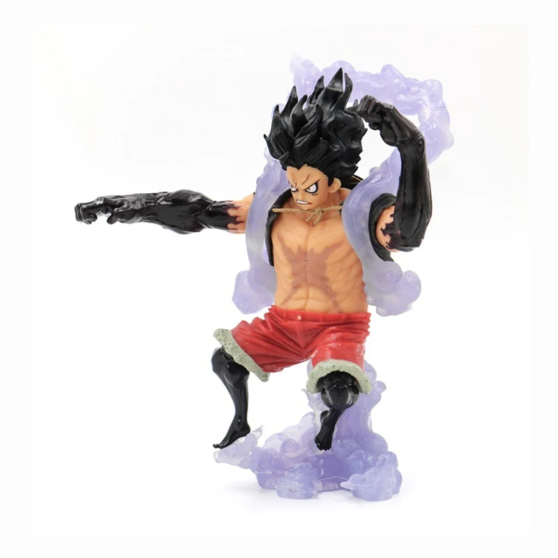 Аниме One Piece King of Artist The Snake Man Luffy Snakeman Monkey D Gear 4 фигурки Коллекционная модель из ПВХ