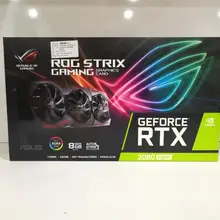 ASUS STRIX-RTX2080S-8G-GAMING Turing architecture настольная игровая видеокарта GDDR6 поддержка 4 выхода экрана
