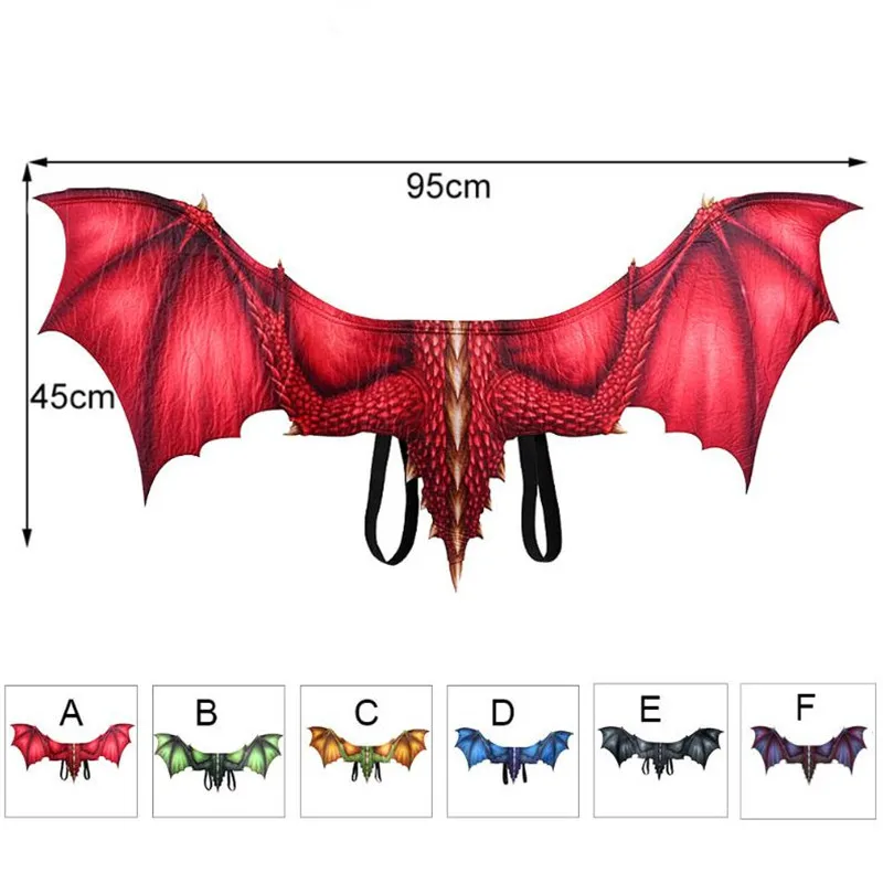 Горячие Новые Животные Динозавр Дракон крыло Птерозавр взрослые маскарадные костюмы реквизит Хэллоуин дионизия Вечерние наряды крылья