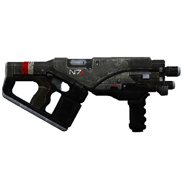 Mass Effect 3 N7 Hurricane Assault Rifle 1:1 Scale 3D Paper Model Handmade DIY Children Toy For Cosplay