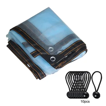 

2*3m Sunblock Shade Cloth UV Plant Cover Resistant Shade Net Mesh with 10 Ball for Greenhouse Swimming Pool Patio Yard Plant
