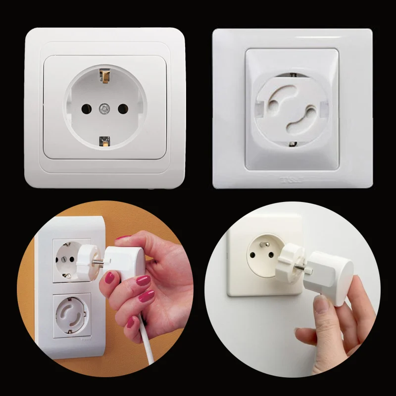Bates - Caja De Seguridad Extragrande Para Bebés, Fundas De Enchufe Para Enchufes Eléctricos