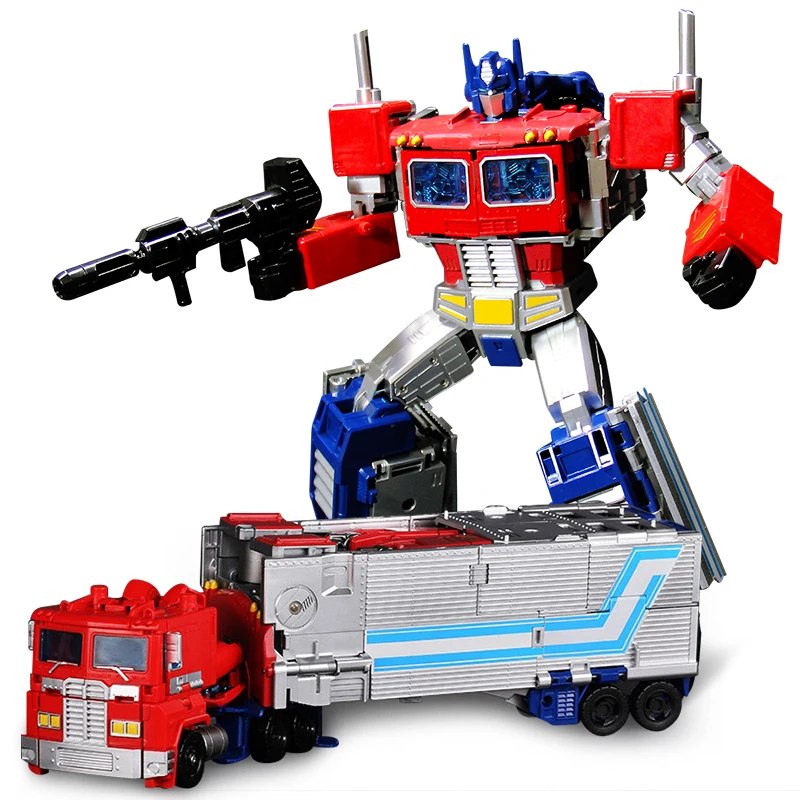 

Transformation Robot Toys Black Mamba OP Oversize 30cm Commander 6002-8 PP09 Action Figure Model Alloy Metal Collection Gifts