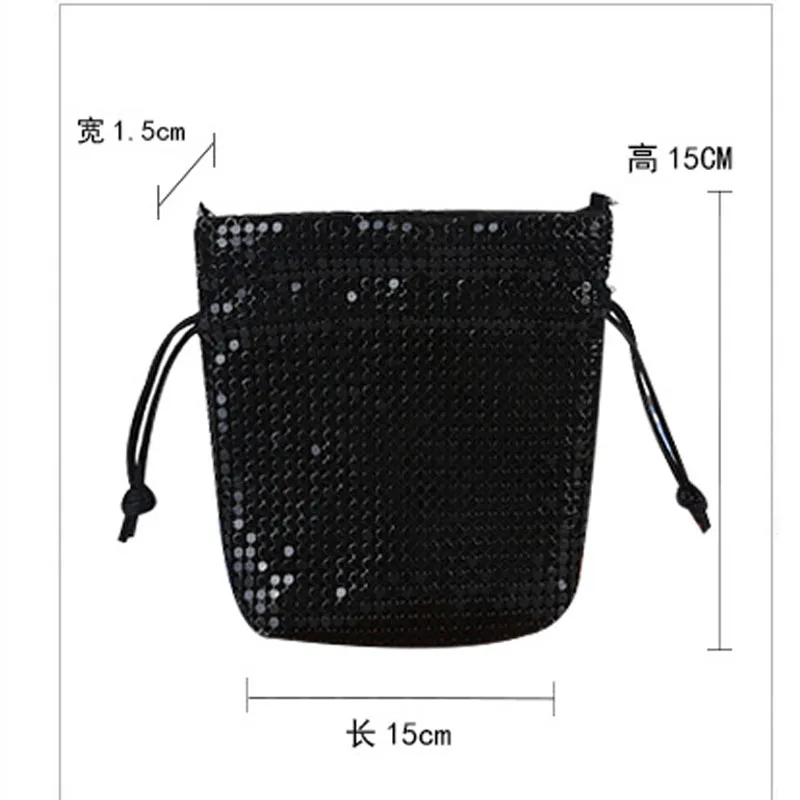 Rightake Fashion Handmade Sequin Women Bag Wedding Party Cocktail Handbags Purses Bridal Lady Small Day Clutches Handbags