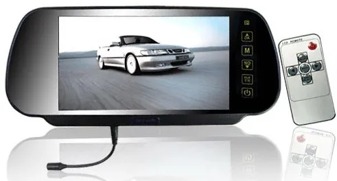 XYCING 7 дюймовый TFT LCD монитор заднего вида Bluetooth сенсорная кнопка Автомобильный