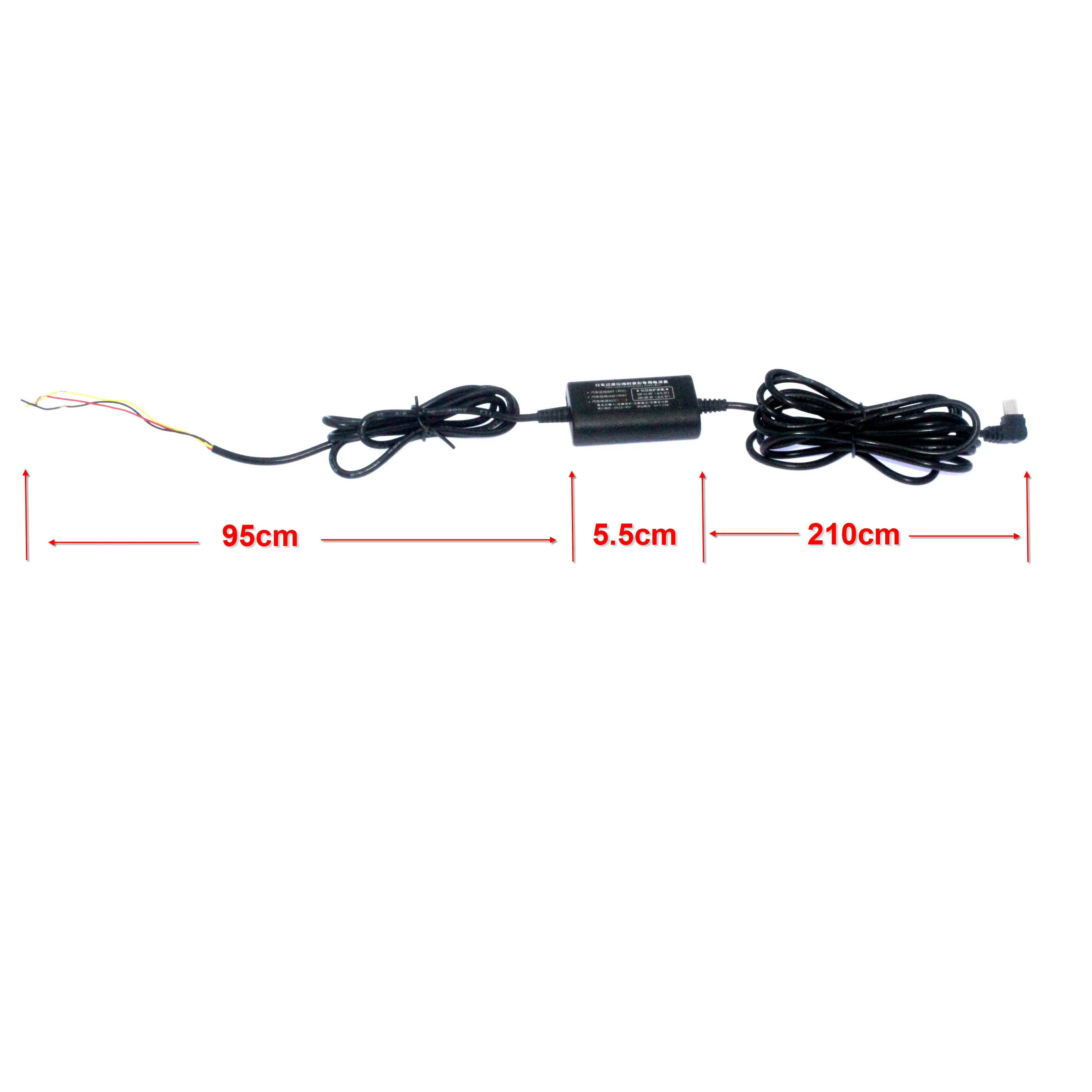 ACC кабель питания трансформатор Автомобильный видеорегистратор напряжение 12 В 2.5A мини USB возможные трансформаторы длина 3 метра для видеорегистратора