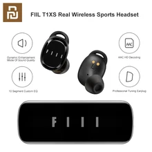Global Fiil T1XS True Draadloze Headsets Bluetooth Oortelefoon In-Ear Tws Oordopjes Ruisonderdrukking Touch Control Voor Iphone Android