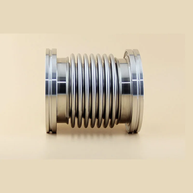 

ISO80 Fast Quick Flexible Pipe Bellows Flange Vacuum Hose Bellows Stainless Steel Vacuum Fitting expansion Bellows Joint