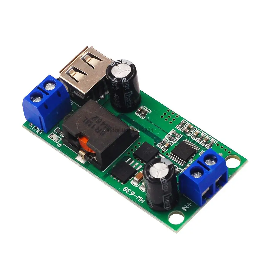 DC-DC 9V 12V 24V 36V до 5 V/5A понижающий модуль регулируется высокое Мощность автомобиля Напряжение стабилизированный Мощность преобразователя постоянного тока