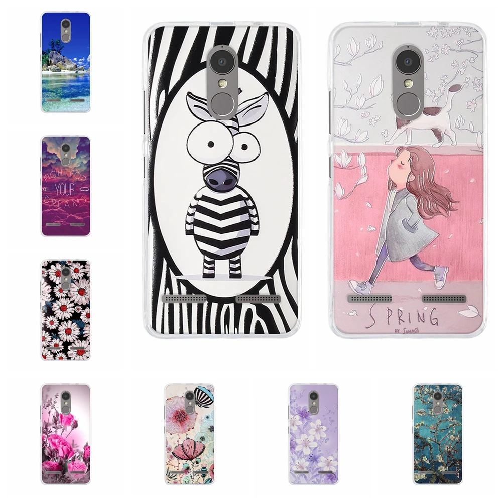 

Soft Case For Lenovo K6 Cover Silicone Fundas For Lenovo K6 Power Printing Floral Fundas For Lenovo K6 K6 Power Coque Case