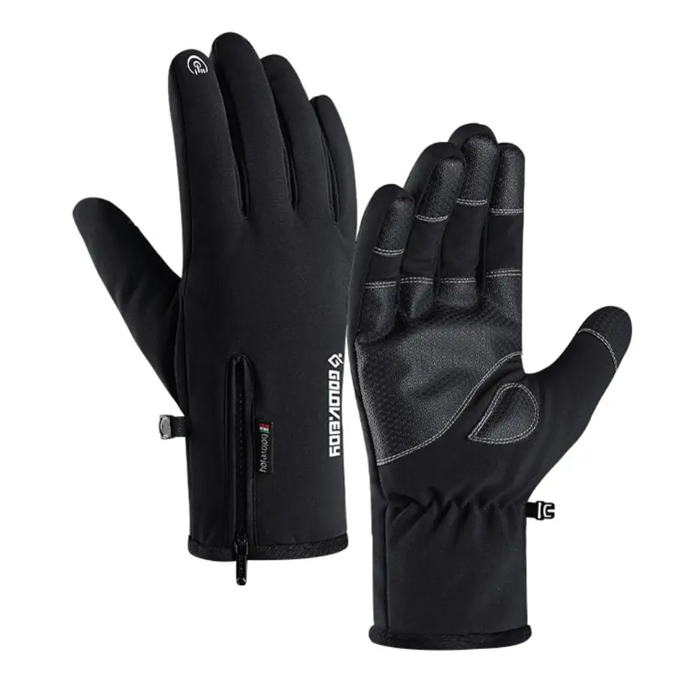 Новые зимние перчатки водонепроницаемые сенсорные перчатки противоскользящие велосипедные толстые теплые перчатки для бега скалолазания для катания на лыжах, верховой езды