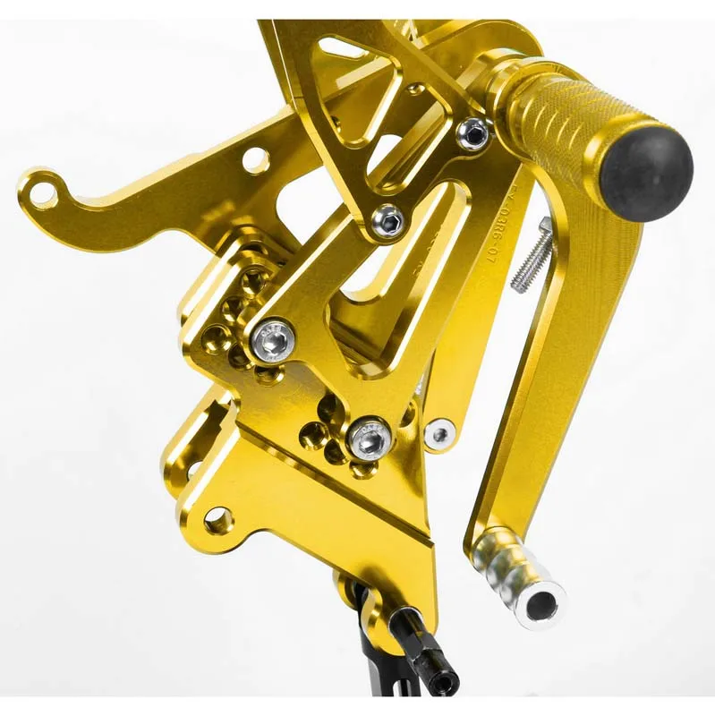 SMOK педаль мотоцикла для Yamaha YZF R6 2003 2004 2005 ЧПУ Rearsets подножки задний тормоз сдвиг регулировочный набор