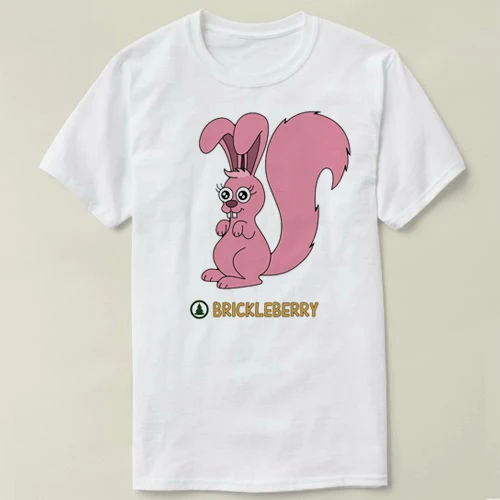 Brickleberry steve squabbit новая футболка с принтом женская и мужская забавная одежда Повседневная футболка cmt - Цвет: white