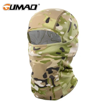 

Camouflage Outdoor Balaclava Full Face Bicycle Cycling Ski Bike Ride Snowboard Headgear Helmet Liner Tactical Paintball Hat
