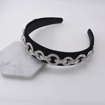 

Jewelry Travel Wedding Gift Bridal Solid Rhinestone Party Holiday Comfortable Retro Water Drop Women Headband Hair Accessory