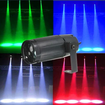 

5W Mini LED Pinspot Spotlight Effect Stage Lights/ LED Beam Lighting For DJ Disco Mirror Balls Light KTV DJ Disco Show LED Lamp