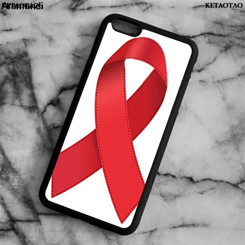 KETAOTAO красные чехлы для телефонов с лентами iPhone 4S 5C 5S 6 6S 7 8 Plus X чехол из мягкого ТПУ