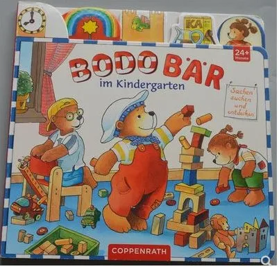 

Parent Child Kids German Book Early Education Enlightenment Cute Picture Interesting Story Reading Libros Cardboard Books Age 3