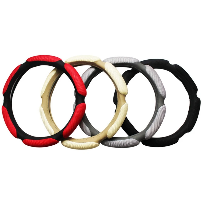 

Car Steering Wheel Cover Car Cushion Interior Cover 15"ix35 Ix25 K2 K3 Sandwich Sport Type Car Steering Wheel Covers Car Styling