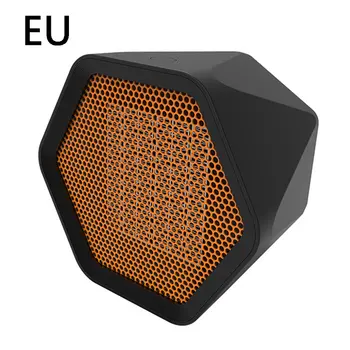 

Mini Hexagonal Desktop Heater PTC Ceramic Heating Household Office Desk Portable Electric Heater Low Noise