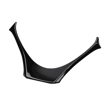 

Car Steering Wheel Panel Garnish Cover Trim Accessories For Toyota C-Hr Chr 2017 2018 Black