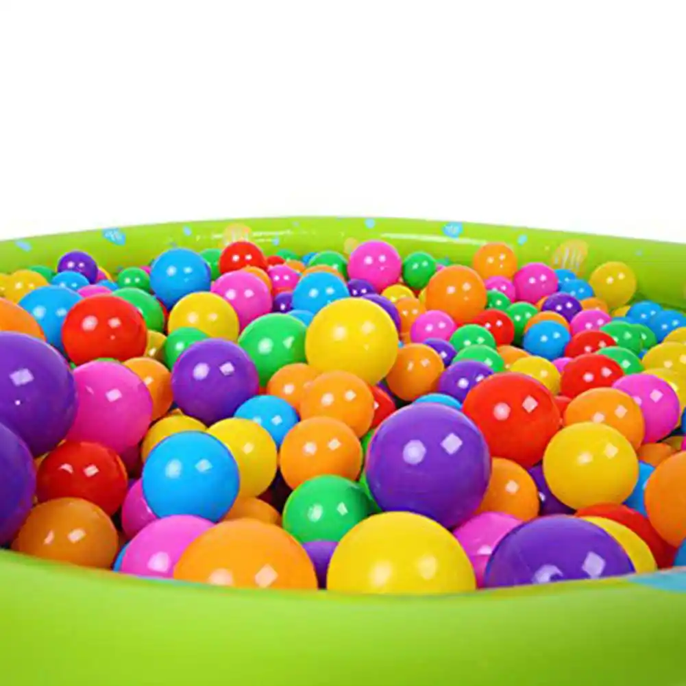 colorful soft plastic balls