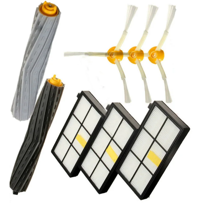 

Vacuum Filter Brush Kit For IRobot Roomba 800 900 Series 880 890 980 Vacuum Cleaner Parts Household Cleaning Supplies