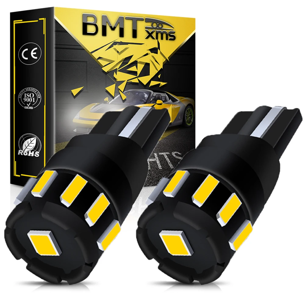 BMTxms 2 шт. T10 W5W Canbus Светодиодная лампа для освещения салона автомобиля VW Volkswagen GOLF Polo