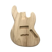Cuerpo de guitarra eléctrica sin terminar, barril de guitarra en blanco de madera para guitarras eléctricas de estilo JB, piezas DIY