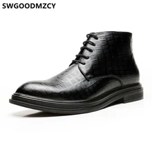 Кожаные ботинки; Мужская официальная обувь; Мужские модельные ботинки; деловая обувь; Coiffeur; ботильоны; Мужская офисная обувь; итальянский бренд; большой размер 48